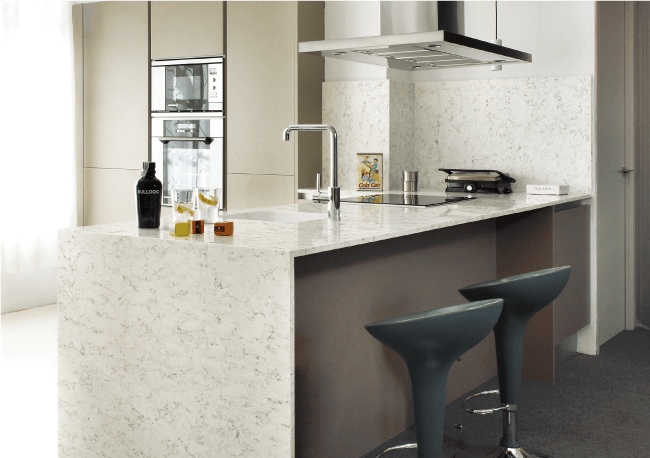 Moderne küchen mit silestone Moderne küchen